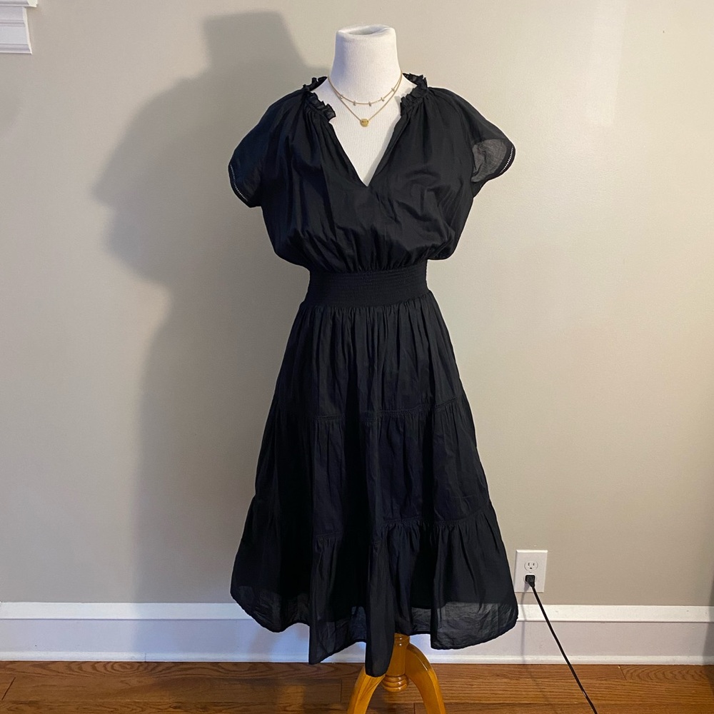 Rails Amelia dress in true black. Size small like new condition.